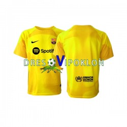 FC Barcelona Golmanski Dres Četvrti 2022-2023 Kratkih Rukava ,Muški