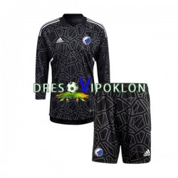 FC Kopenhagen Golmanski Dres Domaći 2022-2023 Dugim Rukavima ,Dječji Komplet