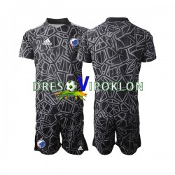 FC Kopenhagen Golmanski Dres Domaći 2022-2023 Kratkih Rukava ,Dječji Komplet