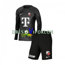 FC Utrecht Golmanski Dres Domaći 2022-2023 Dugim Rukavima ,Dječji Komplet