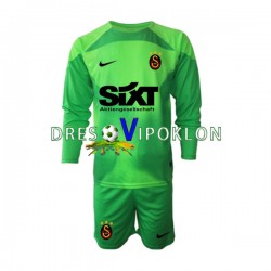 Galatasaray Golmanski Dres Domaći 2022-2023 Dugim Rukavima ,Dječji Komplet