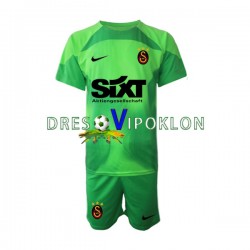 Galatasaray Golmanski Dres Domaći 2022-2023 Kratkih Rukava ,Dječji Komplet