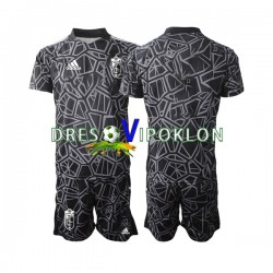 Granada Golmanski Dres Domaći 2022-2023 Kratkih Rukava ,Dječji Komplet