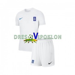 Grčka Dres Gostujući 2022-2023 Kratkih Rukava ,Dječji Komplet