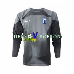 Grčka Golmanski Dres Gostujući 2022-2023 Dugim Rukavima ,Muški