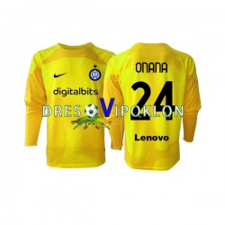 Inter Milan Golmanski Andre Onana 24 Dres Gostujući 2022-2023 Dugim Rukavima ,Muški