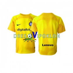 Inter Milan Golmanski Dres Gostujući 2022-2023 Kratkih Rukava ,Muški