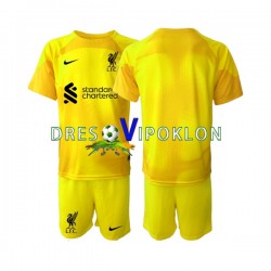 Liverpool Golmanski Dres Četvrti 2022-2023 Kratkih Rukava ,Dječji Komplet