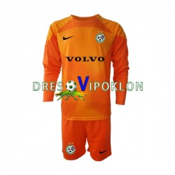 Maccabi Haifa Golmanski Dres Gostujući 2022-2023 Dugim Rukavima ,Dječji Komplet