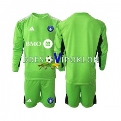 CF Montréal Golmanski Dres Domaći 2023-2024 Dugim Rukavima ,Dječji Komplet