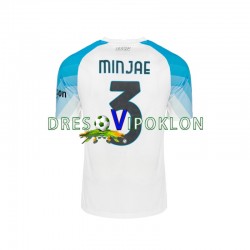 Napoli Face Game Minjae 3 Dres Domaći 2022-2023 Kratkih Rukava ,Muški