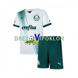 Palmeiras Dres Gostujući 2023-2024 Kratkih Rukava ,Dječji Komplet