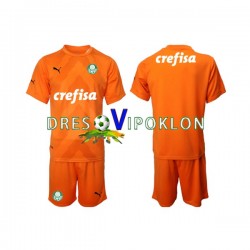 Palmeiras Golmanski Dres Treći 2022-2023 Kratkih Rukava ,Dječji Komplet