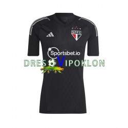 Sao Paulo Golmanski Dres Domaći 2023-2024 Kratkih Rukava ,Muški