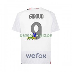 AC Milan Olivier Giroud 9 Dres Gostujući 2023-2024 Kratkih Rukava ,Muški