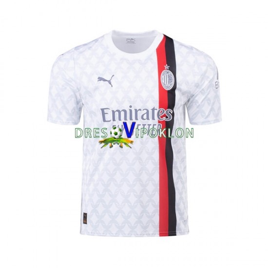 AC Milan Theo 19 Dres Gostujući 2023-2024 Kratkih Rukava ,Muški