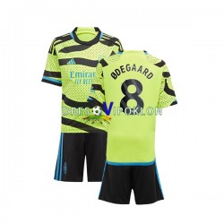 Arsenal Odegaard 8 Dres Gostujući 2023-2024 Kratkih Rukava ,Dječji Komplet