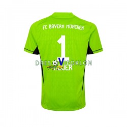 FC Bayern München Golmanski Manuel Neuer 1 Dres Gostujući 2023-2024 Kratkih Rukava ,Muški