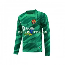 FC Barcelona Golmanski Ter Stegen 1 Dres Domaći 2023-2024 Dugim Rukavima ,Muški