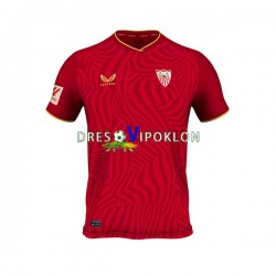 Sevilla FC Dres Gostujući 2023-2024 Kratkih Rukava ,Muški