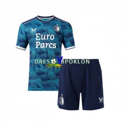 Feyenoord Rotterdam Dres Gostujući 2023-2024 Kratkih Rukava ,Dječji Komplet