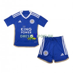 Leicester City Dres Domaći 2023-2024 Kratkih Rukava ,Dječji Komplet