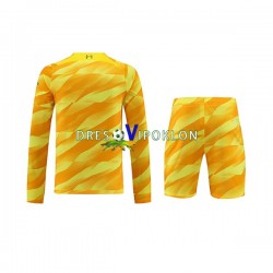 Liverpool Golmanski Dres Treći 2023-2024 Dugim Rukavima ,Dječji Komplet