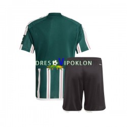 Manchester United Dres Gostujući 2023-2024 Kratkih Rukava ,Dječji Komplet
