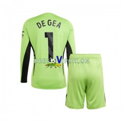Manchester United Golmanski DE GEA 1 Dres Domaći 2023-2024 Dugim Rukavima ,Dječji Komplet