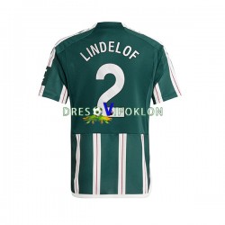 Manchester United Lindelof 2 Dres Gostujući 2023-2024 Kratkih Rukava ,Muški
