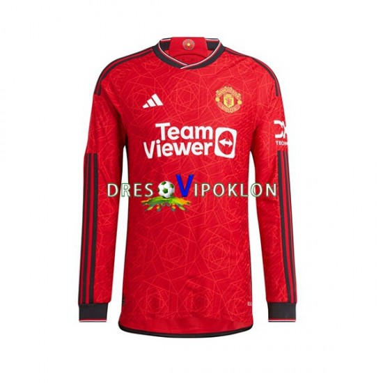 Manchester United Marcus Rashford 10 Dres Domaći 2023-2024 Dugim Rukavima ,Muški