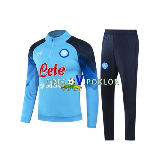 Napoli Plava Komplet Sweatshirts 2023-2024