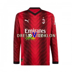 AC Milan Dres Domaći 2023-2024 Dugim Rukavima ,Muški