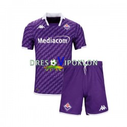 ACF Fiorentina Dres Domaći 2023-2024 Kratkih Rukava ,Dječji Komplet