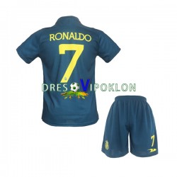 Al-Nassr Ronaldo 7 Dres Gostujući 2022-2023 Kratkih Rukava ,Dječji Komplet