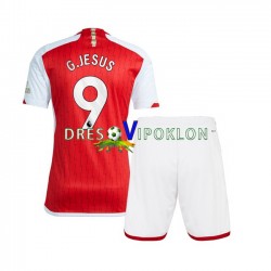 Arsenal Gabriel Jesus 9 Dres Domaći 2023-2024 Kratkih Rukava ,Dječji Komplet