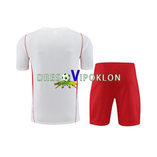 CR Flamengo Bijela Dres za Trening i Kratke Hlače 2023-2024