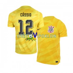 Corinthians Golmanski Cassio 12 Dres Gostujući 2023-2024 Kratkih Rukava ,Muški