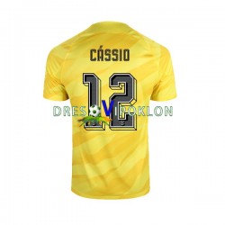Corinthians Golmanski Cassio 12 Dres Gostujući 2023-2024 Kratkih Rukava ,Muški