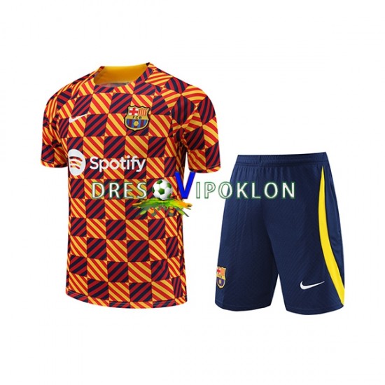 FC Barcelona Žuta boja Dres za Trening i Kratke Hlače 2023-2024