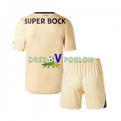 FC Porto Dres Gostujući 2023-2024 Kratkih Rukava ,Dječji Komplet