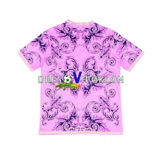 Italija Versace Ružičasta Dres 2023-2024 Kratkih Rukava ,Muški