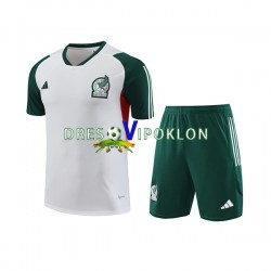 Meksiko Bijela Dres za Trening i Kratke Hlače 2023-2024