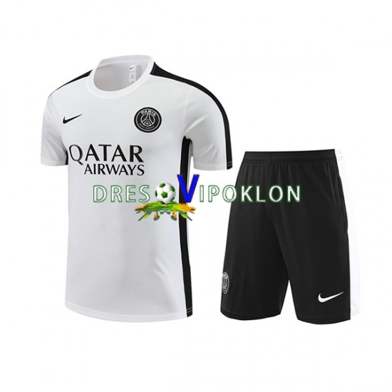Paris Saint-Germain Bijela Dres za Trening i Kratke Hlače 2023-2024