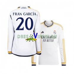 Real Madrid Fran Garcia 20 Dres Domaći 2023-2024 Dugim Rukavima ,Muški