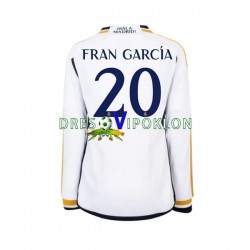 Real Madrid Fran Garcia 20 Dres Domaći 2023-2024 Dugim Rukavima ,Muški