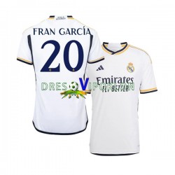Real Madrid Fran Garcia 20 Dres Domaći 2023-2024 Kratkih Rukava ,Muški