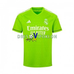 Real Madrid Golmanski Thibaut Courtois 1 Dres Domaći 2023-2024 Kratkih Rukava ,Muški
