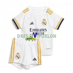 Real Madrid Dres Domaći 2023-2024 Kratkih Rukava ,Dječji Komplet