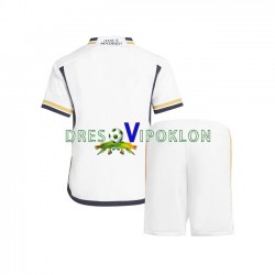 Real Madrid Dres Domaći 2023-2024 Kratkih Rukava ,Dječji Komplet